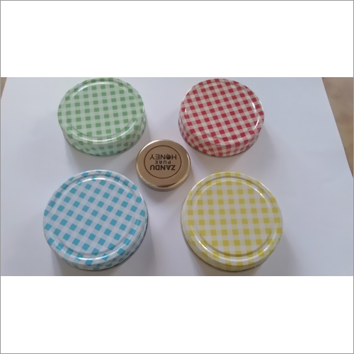 Mason Jar Lids - Tinplate Steel, 70 Mm, Golden Color, Round Shape | Customized Packaging For Secure Mason Jar Sealing