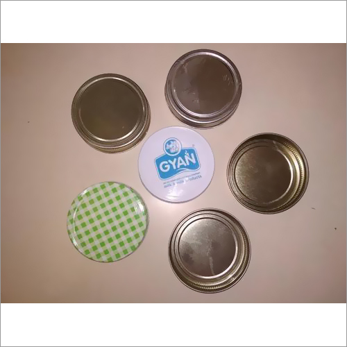 Mason Jar Lids - Tinplate Steel, 70 Mm, Golden Color, Round Shape | Customized Packaging For Secure Mason Jar Sealing