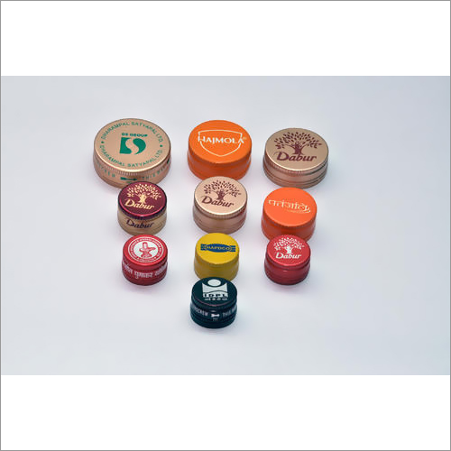 Aluminum Printed Ropp Caps - 22mm To 46mm Sizes | Custom Colors, Ideal For Beverage Sealing