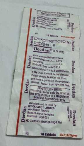 Dexamethasone Tablets - 30 mg Tablets | General Medicine, Anti-Bacterial, Store in Cool and Dry Place, Suitable for Adults