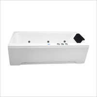 Rectangular Whirlpool White Jacuzzi Bathtub