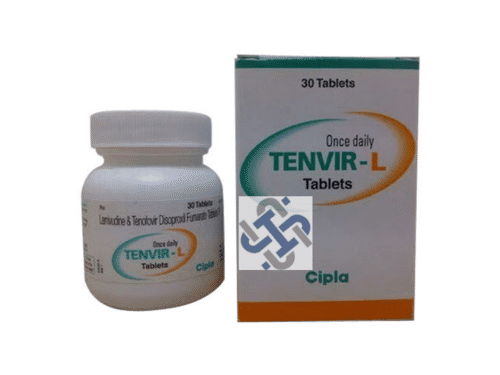 Tenvir L Lamivudine 300mg Tenofovir Disoproxil Fumarate 300mg Tablet