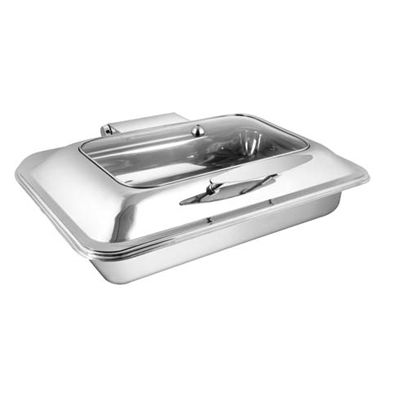 Rectangular Rect. Glass Lid Chafer