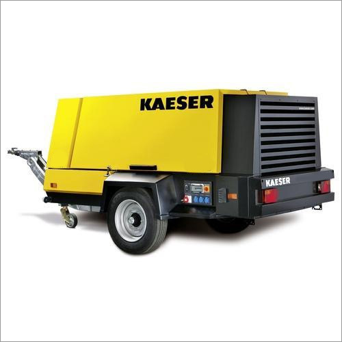 Portable Screw Air Compressor - Steel & Aluminum, 10' x 6' x 7' Dimensions, 1000 cfm Air Displacement, 150 psi Air Pressure, 100 hp Diesel Engine, High Strength & Easy Installation Features