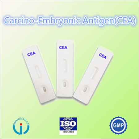 Carcinoembryonic antigen test cassette