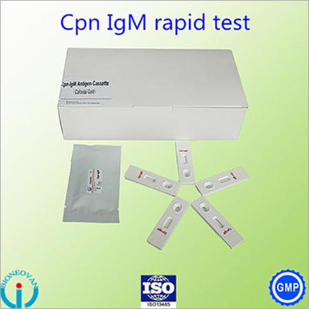 क्लैमाइडिया न्यूमोनिया (Cpn) -IgM एंटीबॉडी कैसेट