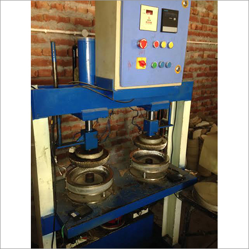 Hydraulic Dona Making Machine - Stainless Steel & Mild Steel, Semi-Automatic Punching Type | Computerized Control System, High Performance, 1 Year Warranty