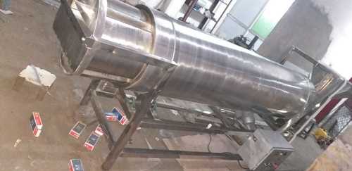 Roaster Machine - Stainless Steel, 150x50x80Cm, Capacity 50Kg | Durable Design, Easy Operation, Efficient Heating, Even Roasting, Gas Powered