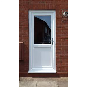 UPVC Sliding Door - 10-20mm Thickness, White Color | Polished Finish, Crack Proof, Easy To Fit, Maximum Sunlight & Security