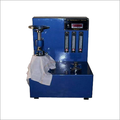 Air Permeability Tester - Versatile Testing for Woven, Knitted, and Non-Woven Fabrics | Automatic Sample Clamping, LCD Display, Multi-Material Compatibility