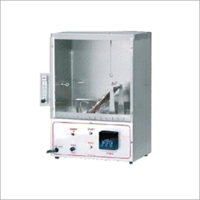 Flammability Tester - Measures Limited Flame Spread Of Vertically Oriented Fabrics | Easy Installation, Enhanced Service Life, Perfect Functionality