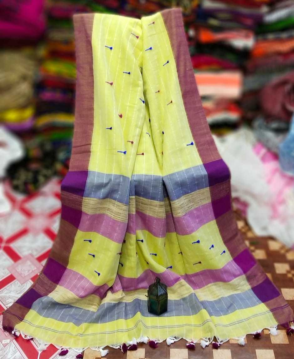 All Colours Avl Pure Khadi Cotton Saree