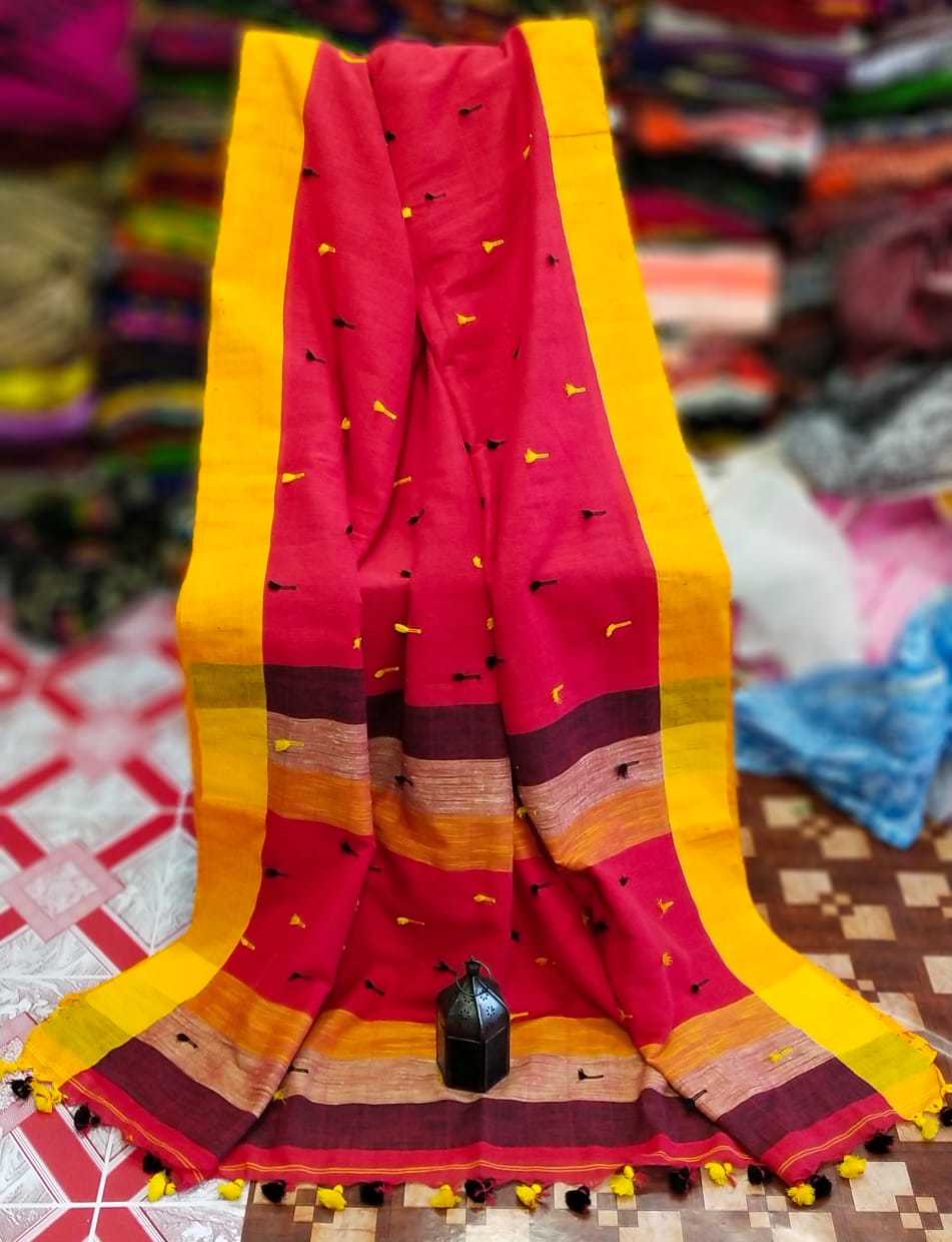 All Colours Avl Pure Khadi Cotton Saree
