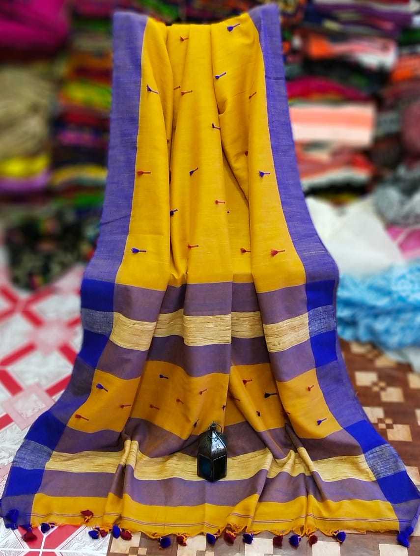 All Colours Avl Pure Khadi Cotton Saree