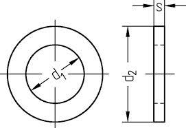 Stainless Steel Shim Washers Din 988