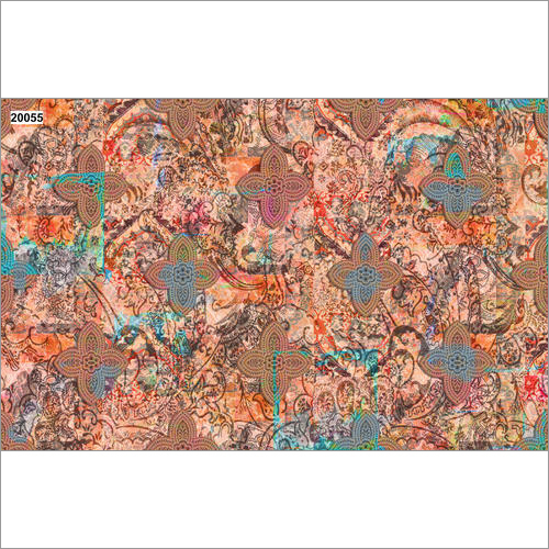 Chanderi Digital Printed Fabric