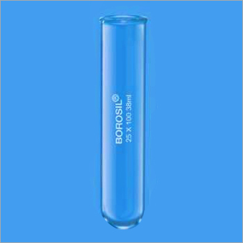 Borosilicate Glass Test Tube - 150mm X 16mm | 15ml Capacity, Flanged Lip, Open Closure, Bulk Packaging