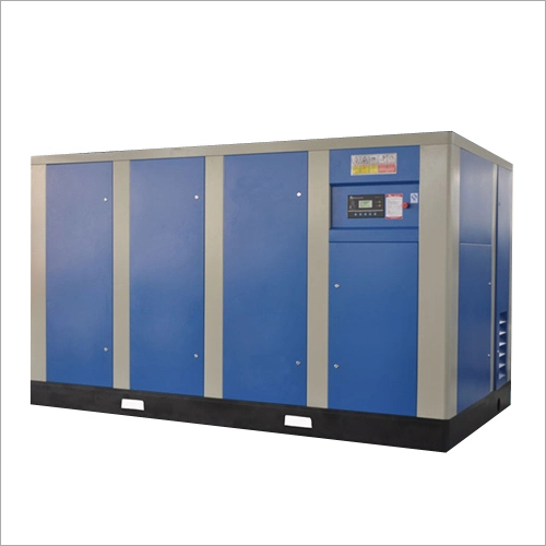  लुब्रिकेटेड 250Kw 45M3/मिन एनर्जी सेव टू स्टेज स्क्रू एयर कंप्रेसर