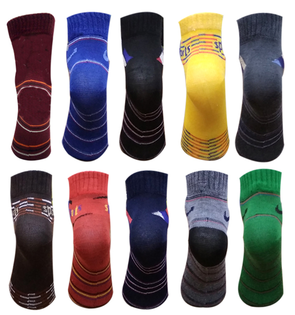 Soft Cotton Multicolored Socks For Boys & Girls