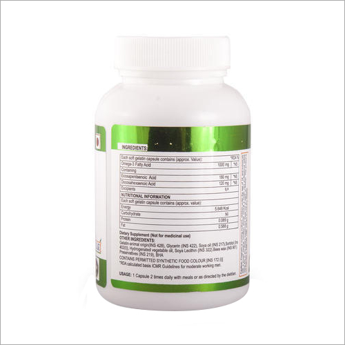 Omega 3 Softgel Capsule