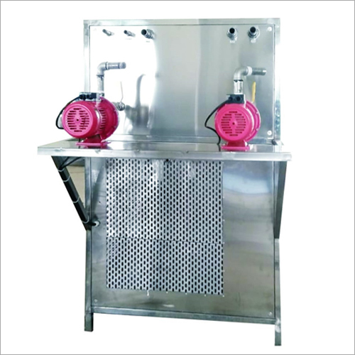 500ltr Semi-Automatic Chiller Plant - Stainless Steel, 1800mm x 1100mm x 1400mm | High Performance, Easy Installation, Energy Efficient