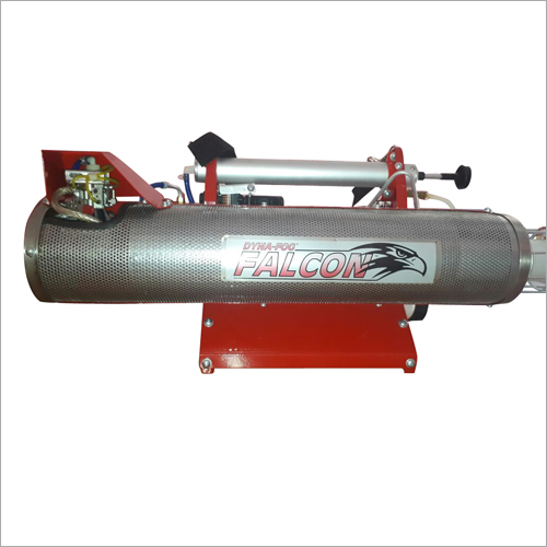 सिल्वर एंड रेड इंडस्ट्रियल फॉगिंग मशीन