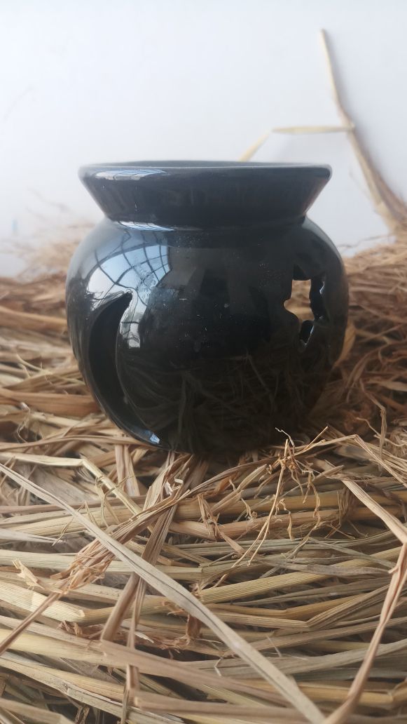 Ceramic Candle Diffuser - Single Cavity Design | Customizable Ceramic Finish For All Aromatherapy Needs, Easy To Clean, Durable