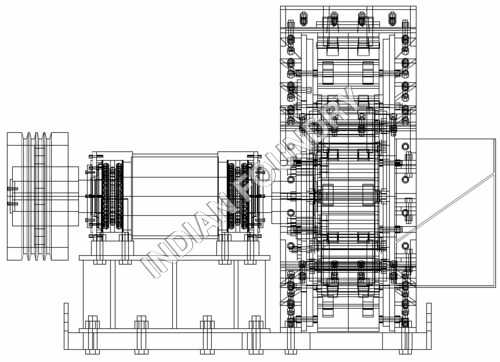Inter Rotopactor - Galvanized Steel, 500 Watt Power, 1300 RPM Speed | Low Noise, Lower Energy Consumption, High Capacity