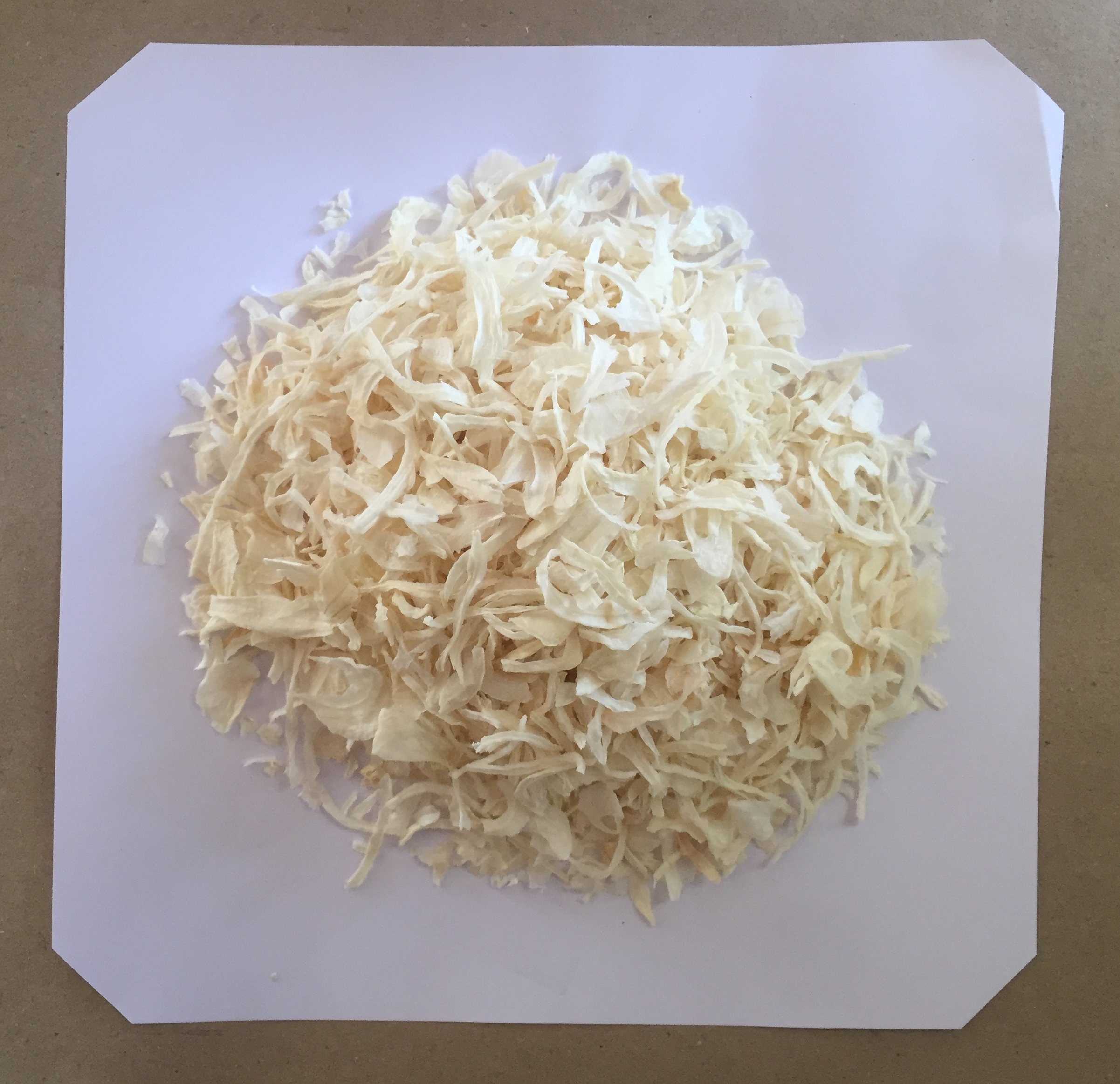 Dehydrated White Onion Flakes / Kibbled
