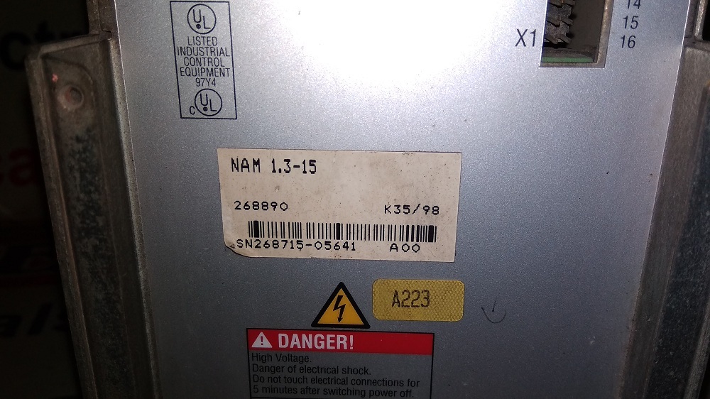 Indramat Servo Drive