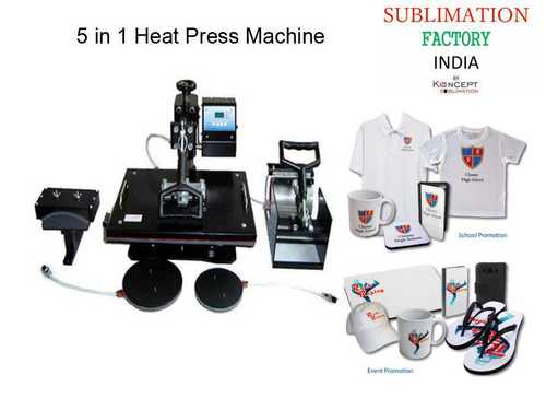 5 in 1 Heat Press Machine