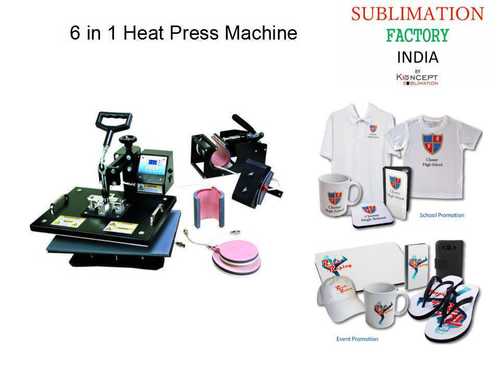 6 In 1 Combo Heat Press Machine