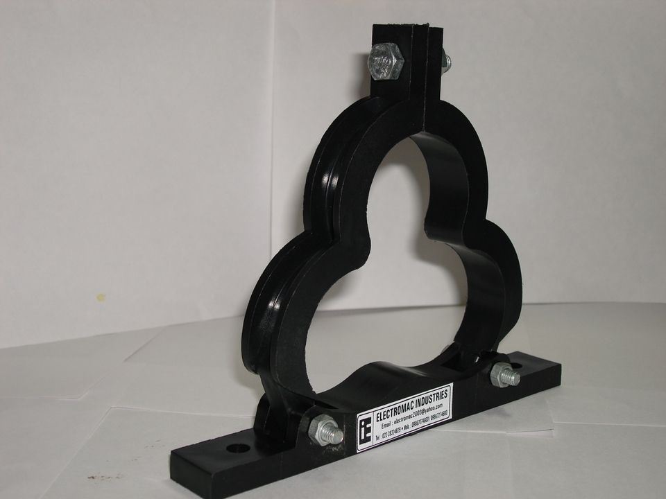 Frp Fiberglass Trefoil Clamp - Durable, Lightweight Design | Versatile Cable Management Solution, Weather-resistant Performance