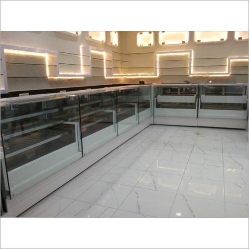 Refrigerated Display L Shaped Counter