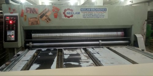 Corrugated box printing and cutting