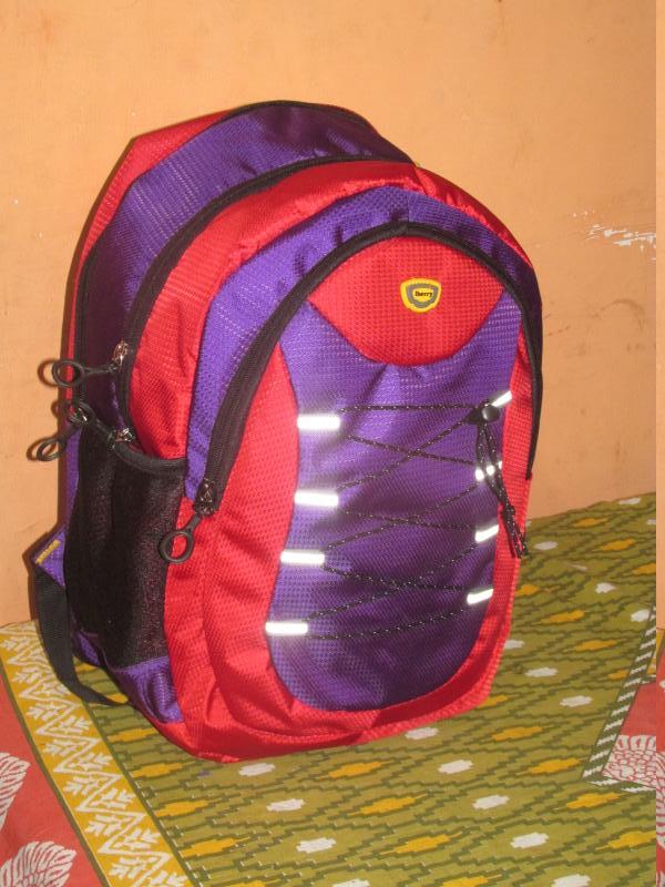 Security Nylon School Backpack Bag