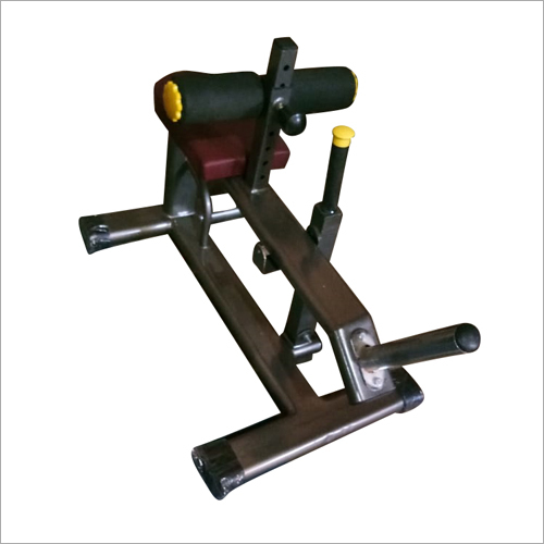 Hyperextension Bench - Steel, 48" x 24" x 20" | Black, 300 lbs Weight Capacity, High-Density Foam Padding, 1 Year Warranty