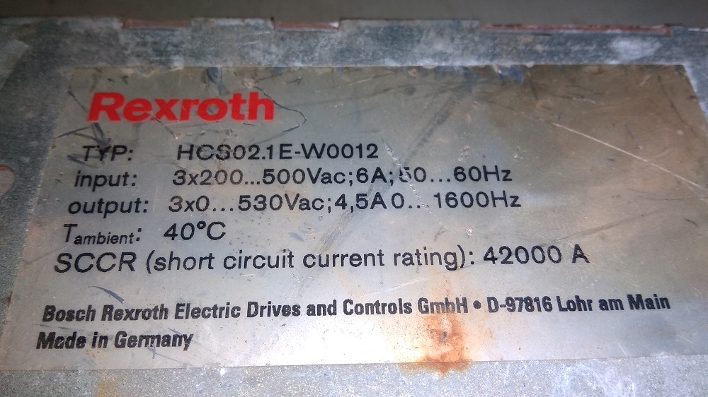 Rexroth Servo Drive
