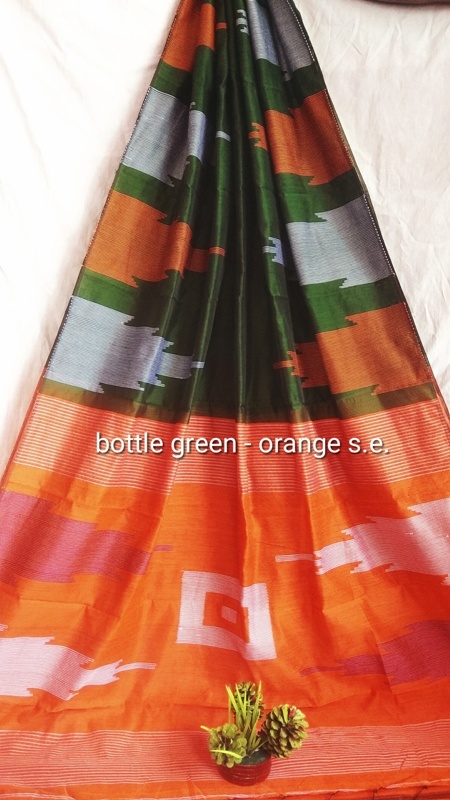 All Colours Avl Handloom Tample Border Saree