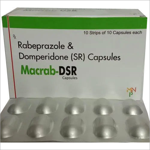 रबप्राजोल 20mg+डोमपरिडोन 30mg Sus रिलीज कैप