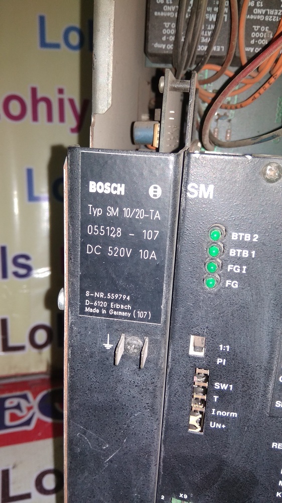 Bosch Servo Drive - Industrial Grade Metal Enclosure, 1.5 Kw, 230v Ac, Ip20 | High Precision, Regenerative Braking, Panel Mount, Multi-interface