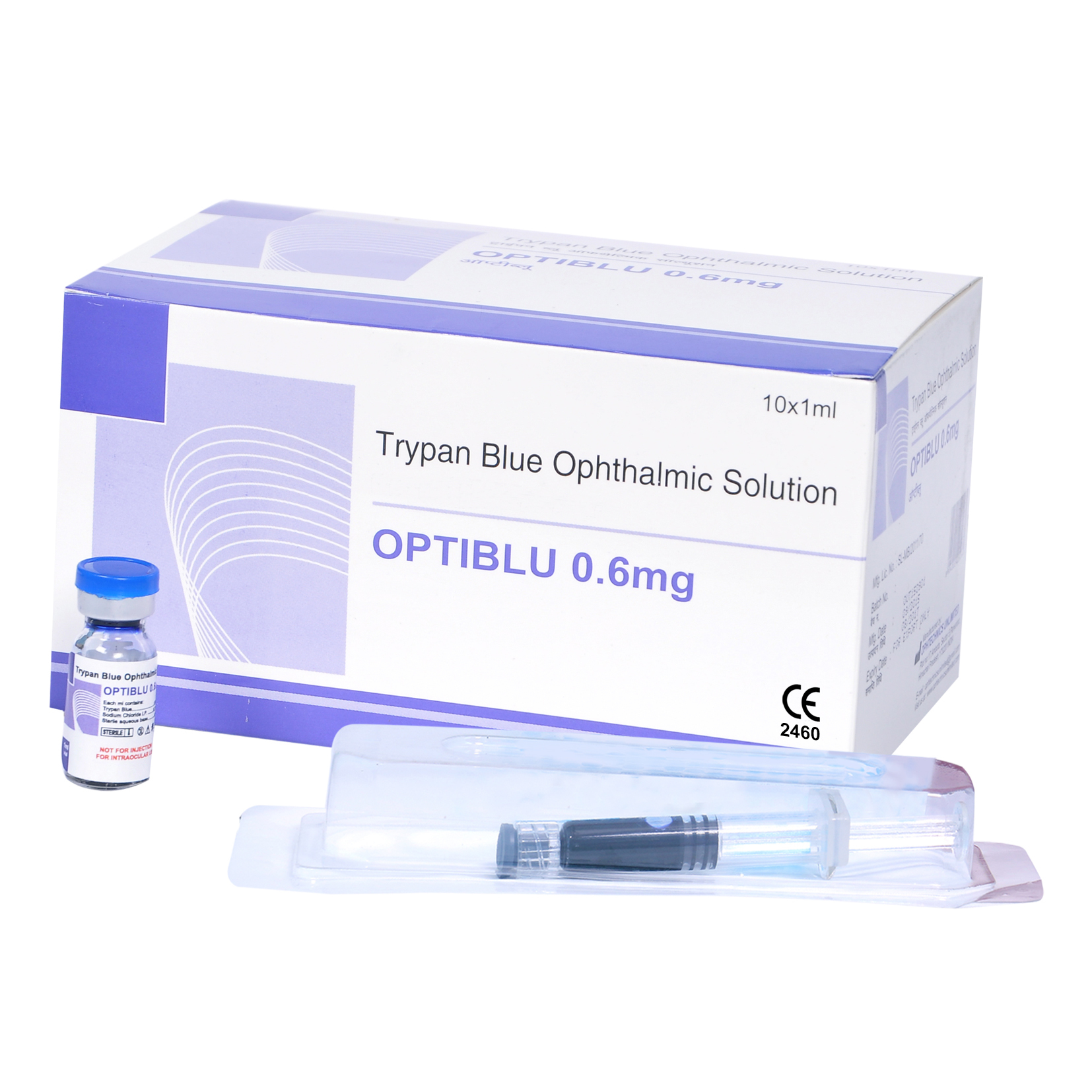 Trypan Blue Ophthalmic Solution Grade: Medical Grade