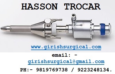 Hasson Trocar Usage: For Hospital