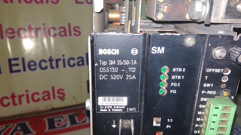Bosch Servo Drive - Metal Body, 750w, 3.5a Output | High Dynamics, Precise Control, Rs232/rs485/canopen Communication