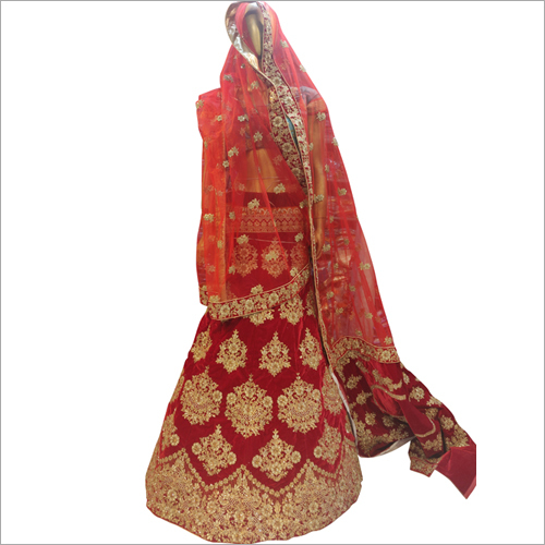 Red Designer Bridal Lehenga