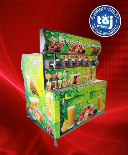 Automatic Taj 6+2 Soda Machine