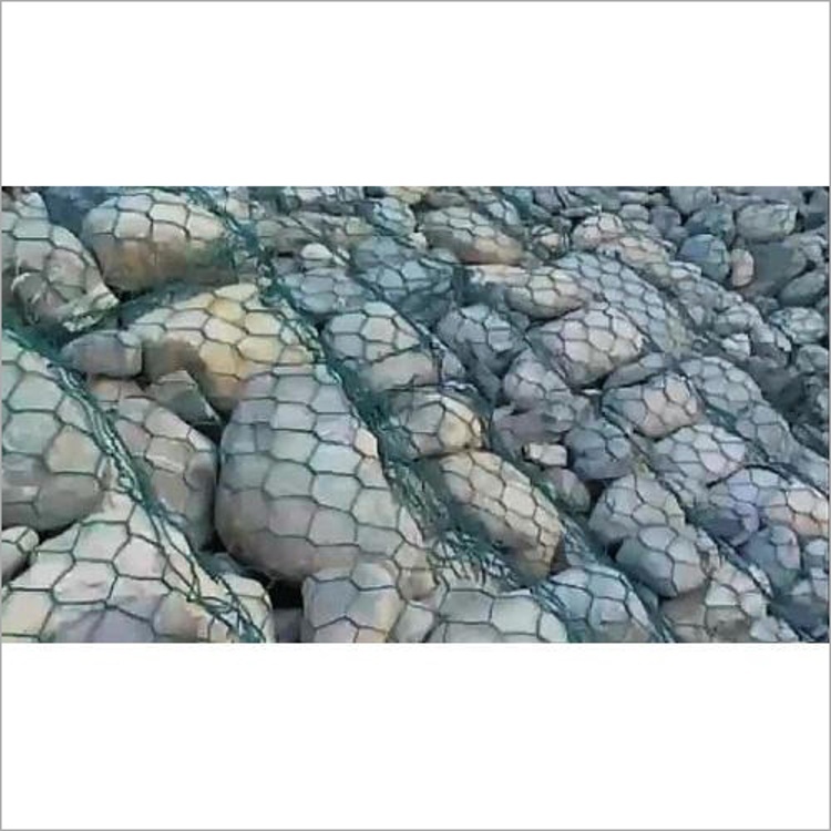 Pvc Coated Gabion Box - Aperture: 60Mm X 80Mm
