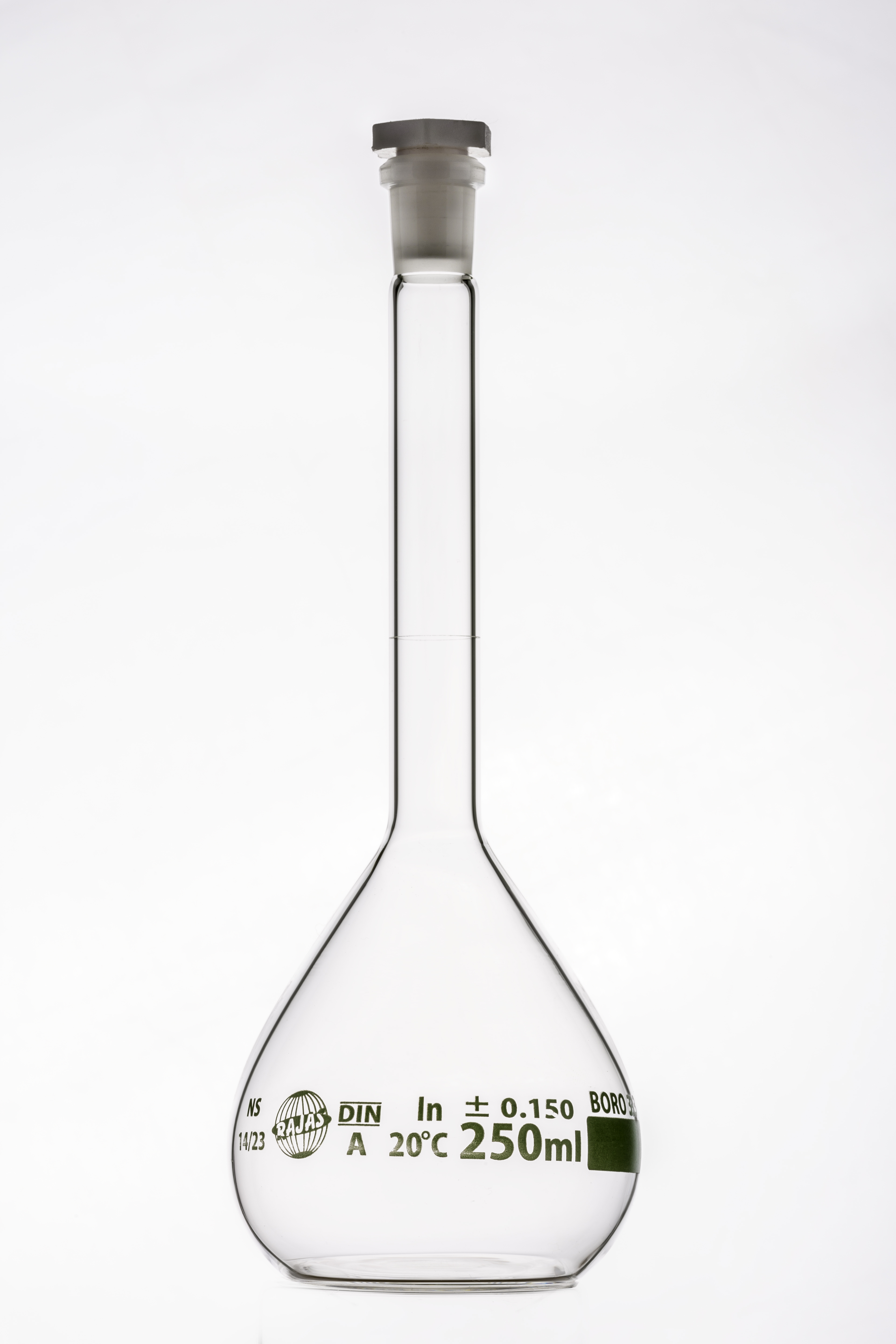 Volumetric Flask Equipment Materials: Glass