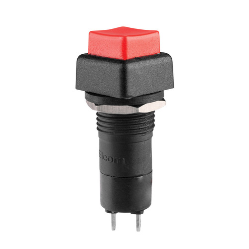 Push Button Switch - 250 V AC, 3 A Current Rating, -20 to +85°C Operating Temperature, 10 mΩ Contact Resistance, 100 MΩ Insulation Resistance, For Industrial Application