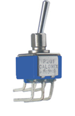 Spdt Toggle Switch Right Angle - Steel Construction | Right Angle Design for Enhanced Accessibility and Durability in Electrical Applications